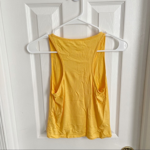 PacSun Basics Tank Top Yellow Orange Color - Picture 3 of 4